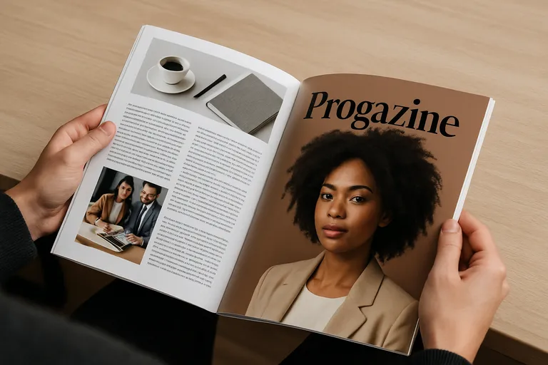 Professioneel magazineontwerp: de sleutel tot impact en herkenbaarheid